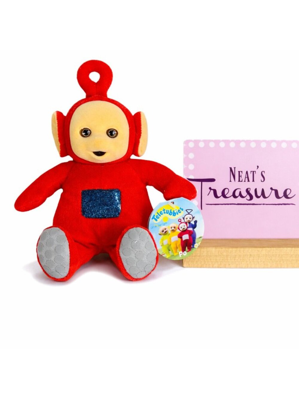 Vintage 1998 Teletubbies PO 8” Plush Eden Gift w/ Tag Red Stuffed  Plush Toy